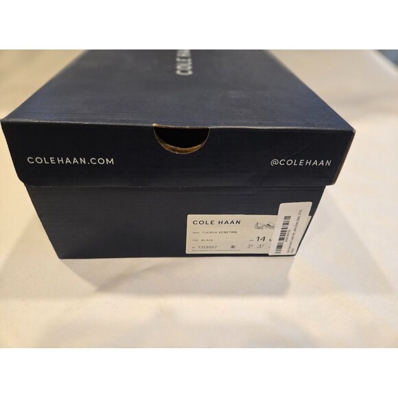 Cole Haan Tucker Venetian Men\'s Loafer -C03557 Black - Size 14 M - NEW